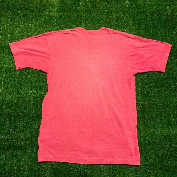 VINTAGE 1994 KENTUCKY DERBY FESTIVAL MENS SHIRT PINK FRUIT OF THE LOOM SZ LARGE - Picture 4 of 5